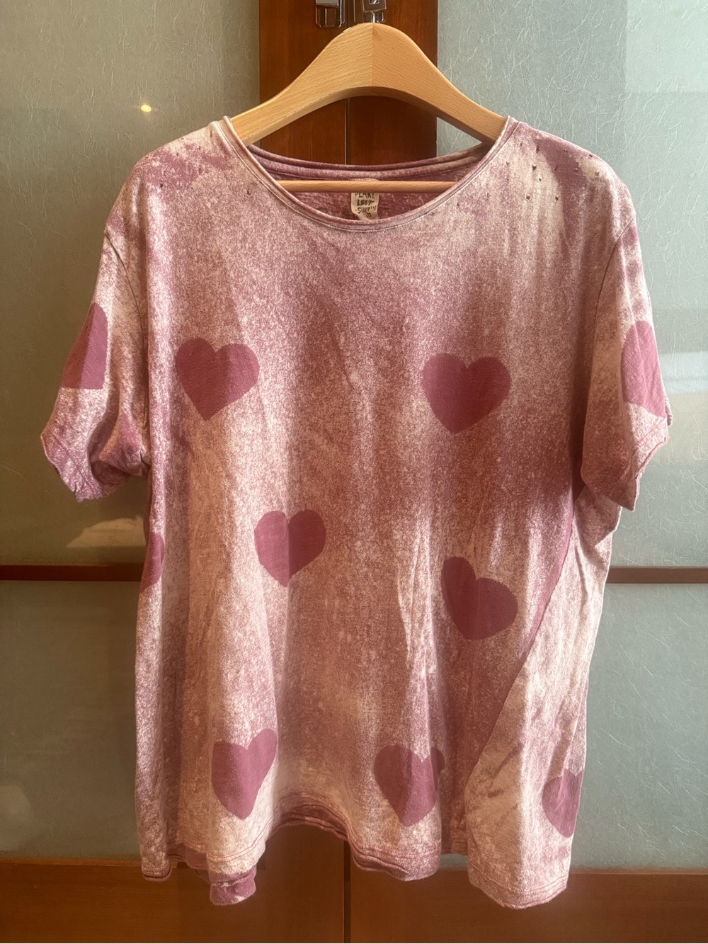 Magnolia Pearl Pink Heart Short Sleeve Tee